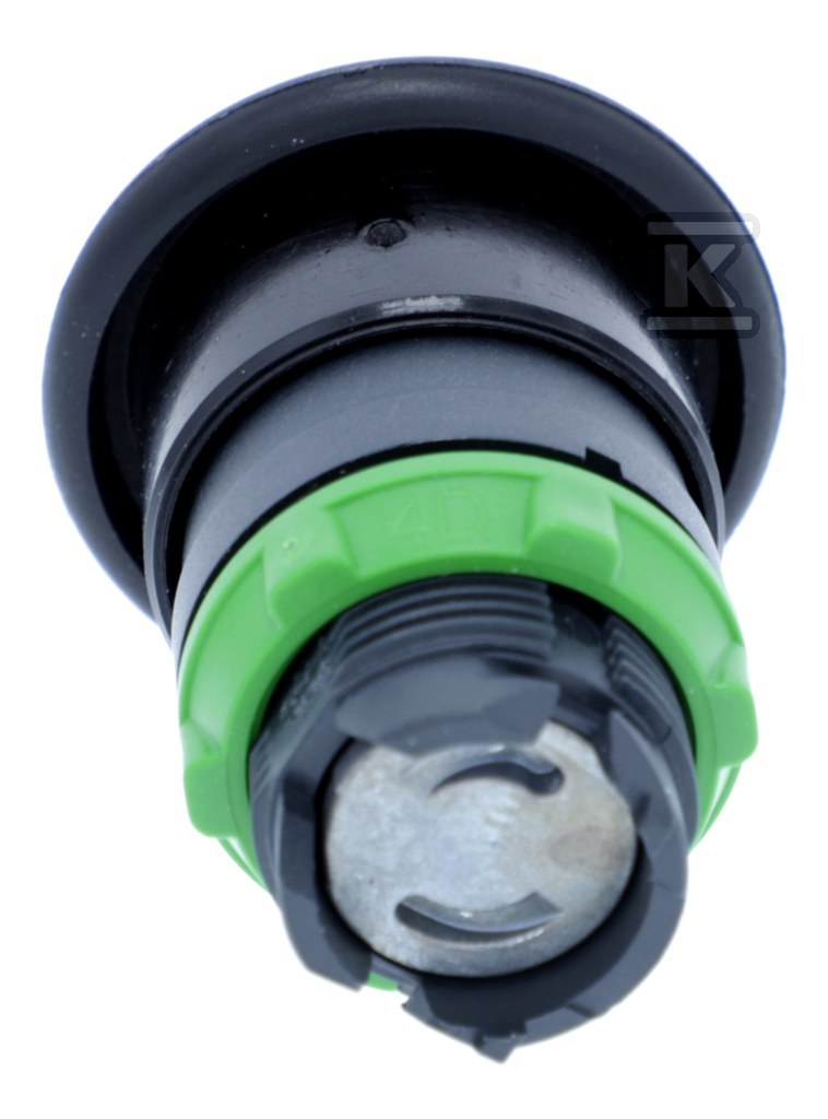 Push button Ø40mm black momentary - ZB5AC2